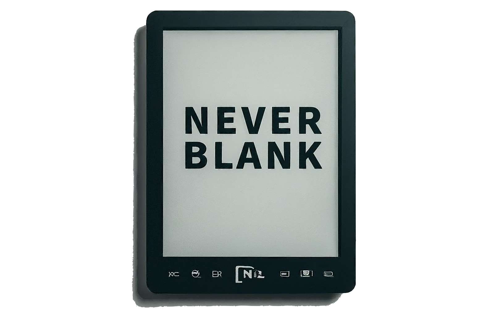 never blank symbol